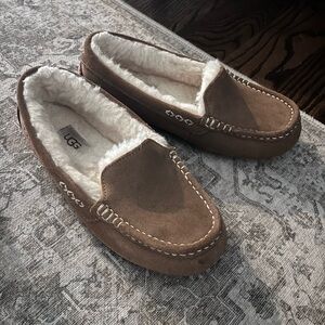 UGG ansley  women Brown Suede Slippers